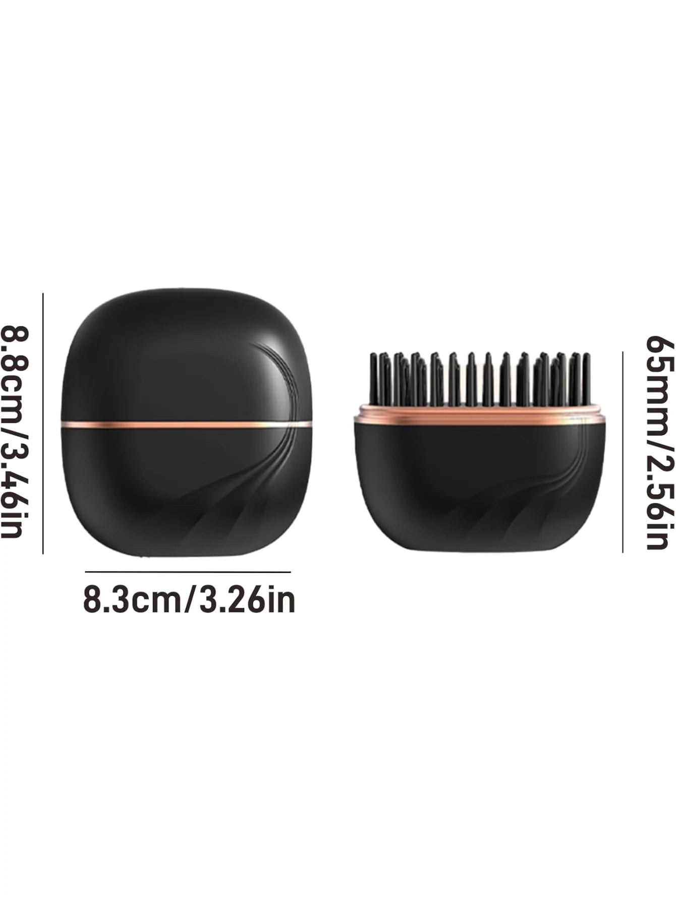 Mini Plancha Inalámbrica Recargable | Cabello Liso o Rizado en 30 Segundos, 3 Temperaturas