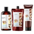 Shampoo y Acondicionador de Jengibre Herbal | Anticaída, Anticaspa y Cabello Nutrido