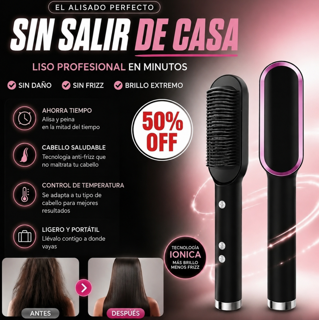 ✨Alisador profesional - Cabello liso en 5 min⭐